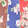 Mulinsen Textile Super Soft Single Side Floral Paper Print Warp Knitting Velvet Fabric Garment